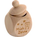 Spruchreif · Milchzahndose aus Holz mit Schraubdeckel und Gravur · Kinder Zahndose für Milchzähne zur Aufbewahrung perfekt als kleines Geschenk · Zahnfee - Preisvergleich