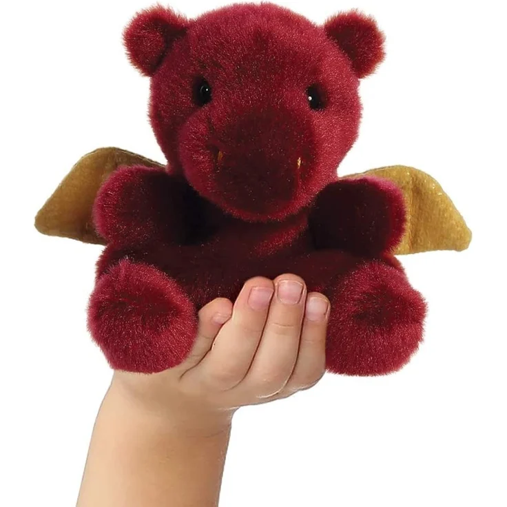 Aurora 33535 - Palm Pals Drache Aidan, Plüschtier, 13 cm – Bild 4