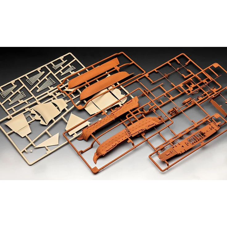 Revell Modellbausatz Schiff 1:450 - HMS Victory im Maßstab 1:450, Level 3, originalgetreue Nachbildung mit vielen Details, Segelschiff, 05819 - Preisvergleich – Bild 7