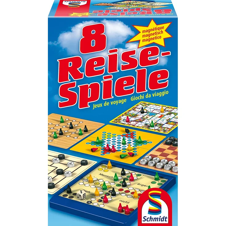 Schmidt Spiele - 8 Reise-Spiele, magnetisch – Bild 1