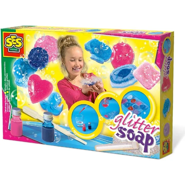 SES Creative 00910 Seifen gießen Kinder-Bastelkit, Mehrfarbig