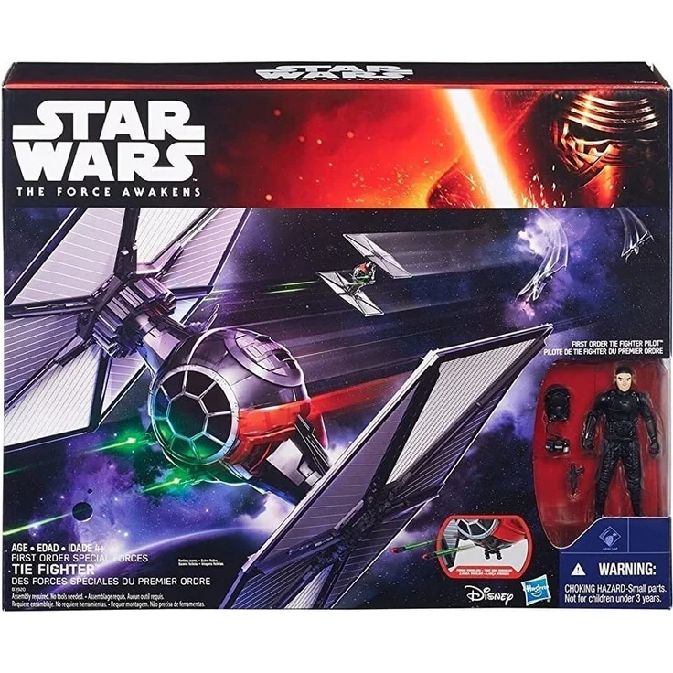 Hasbro Star Wars B3920EU4 - E7 First Order Special Forces Tie Fighter – Bild 1