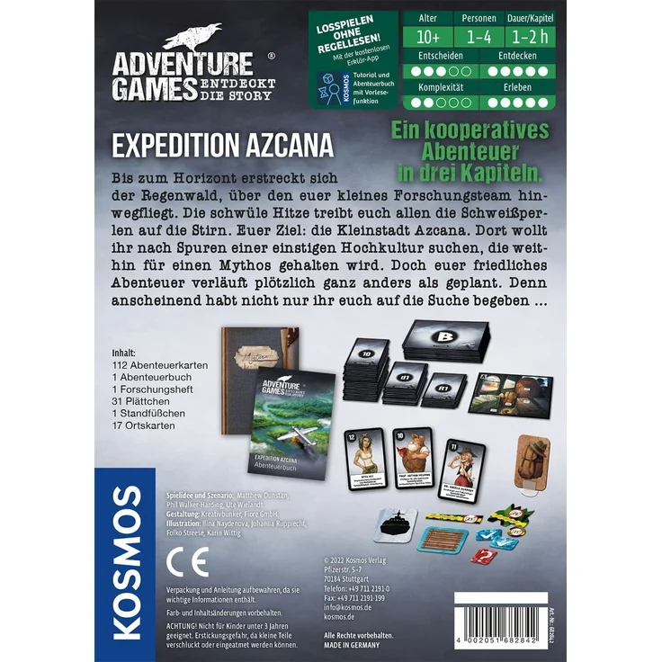 Kosmos - Adventure Games - Expedition Azcana – Bild 2