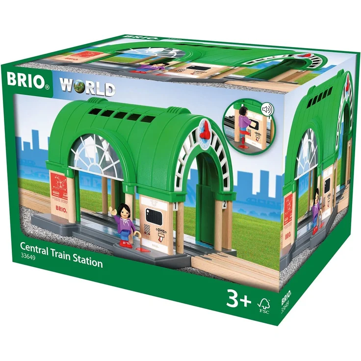 BRIO Bahn 33649 - Neuer Hauptbahnhof mit Ticketautomat – Bild 8