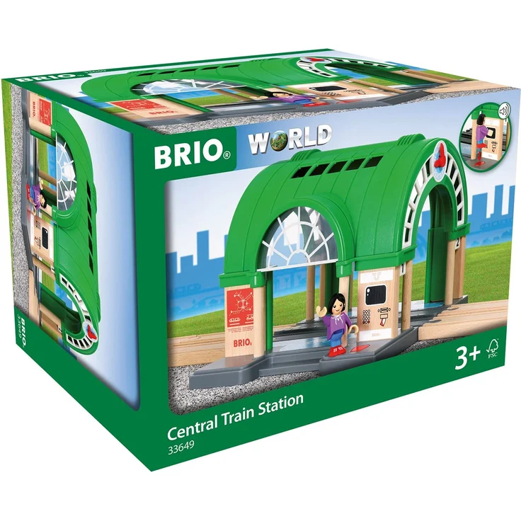 BRIO Bahn 33649 - Neuer Hauptbahnhof mit Ticketautomat – Bild 3