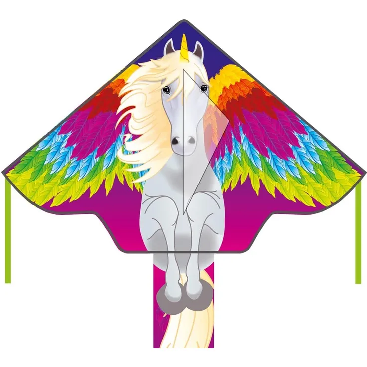 Ecoline Einleiner Drachen Simple Flyer Pegasus Spannweite (Details) 1200 mm Windstärken-Eignung 2 - 5 bft