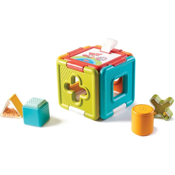 Tiny Love 2-in-1 Formensteckspiel und Puzzle Grün