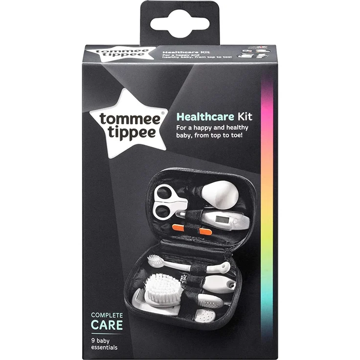 Tommee Tippee Babypflegeset mit 9 Gesundheits- und Pflegezubehör und Tragetasche – Bild 2