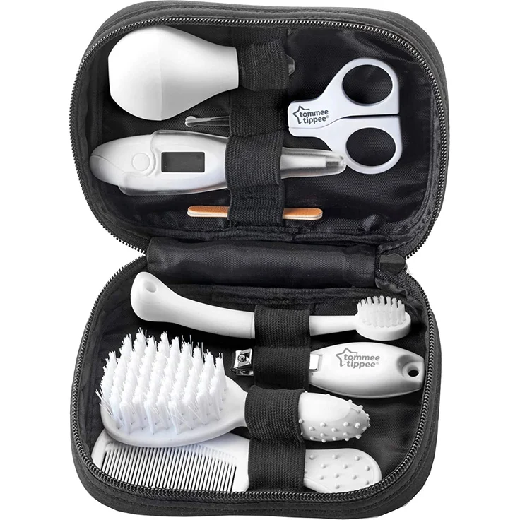 Tommee Tippee Babypflegeset mit 9 Gesundheits- und Pflegezubehör und Tragetasche – Bild 1