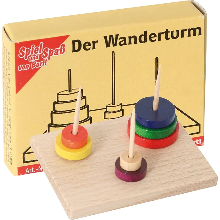 Bartl 103605 Mini-Spiel Der Wanderturm