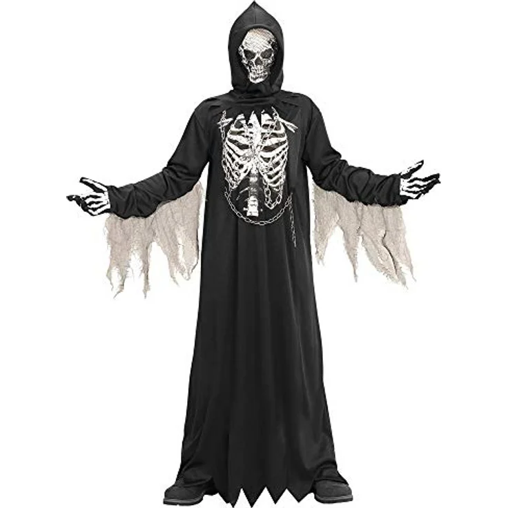 Widmann 08679 Kinderkostüm Sensenmann, boys, 164 cm – Bild 5