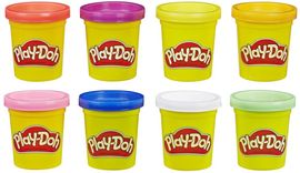 Play-Doh 8er Pack Knete in Regenbogenfarben