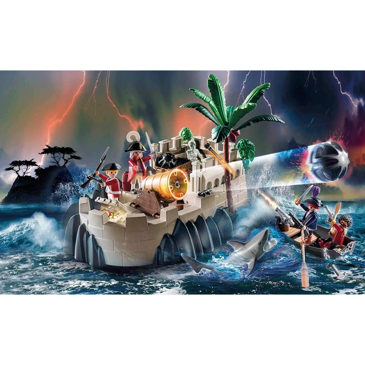 PLAYMOBIL Pirates Rotrockbastion – Bild 2