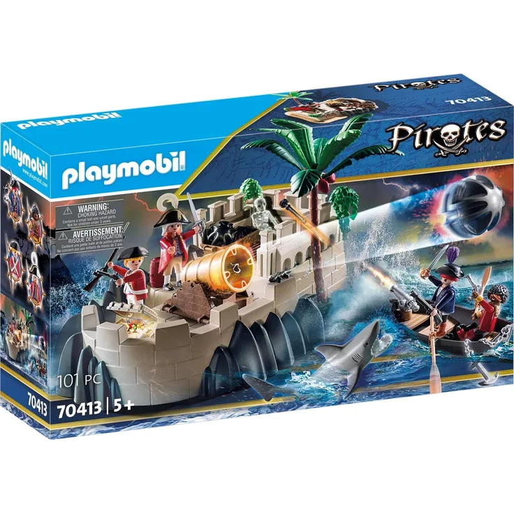 PLAYMOBIL Pirates Rotrockbastion
