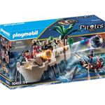 PLAYMOBIL Pirates Rotrockbastion