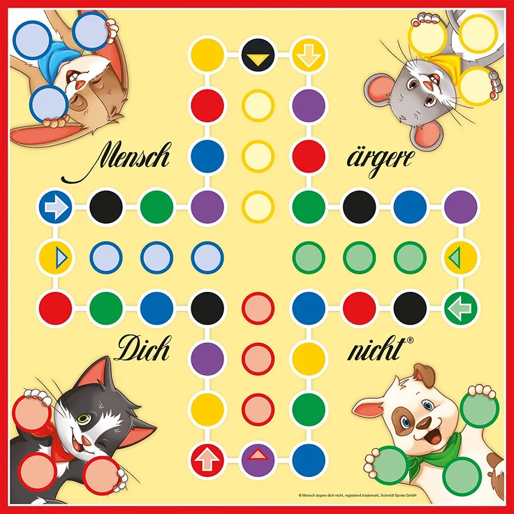 Schmidt Spiele 40591 Meine 6 ersten Spiele im Metallkoffer, Kinderspielesammlung, bunt – Bild 2