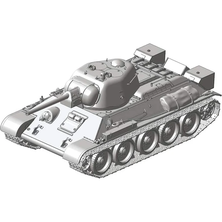 Zvezda T-34/76 mod. 1943 Uralmash 1:35 (3689) – Bild 2