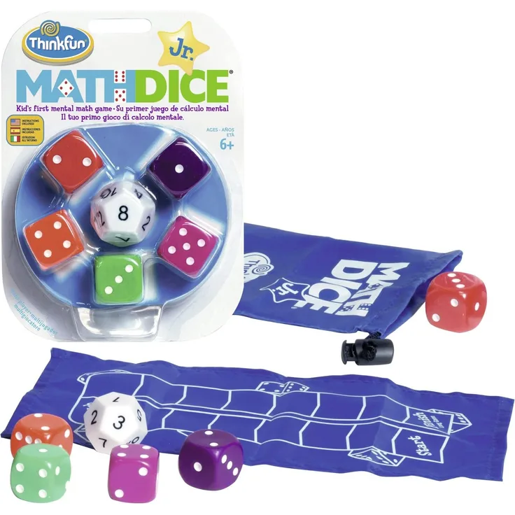 Think Fun Math Dice Jr. Geschicklichkeitsspiel (Ravensburger 76327)