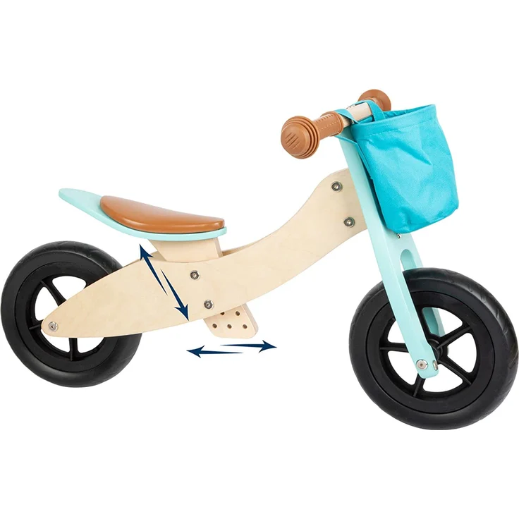 Laufrad-Trike Maxi 2 in 1 Türkis – Bild 2