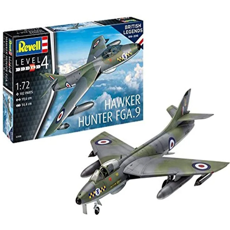 REVELL GmbH & Co.KG British Legends Hawker Hunter 0 - STK