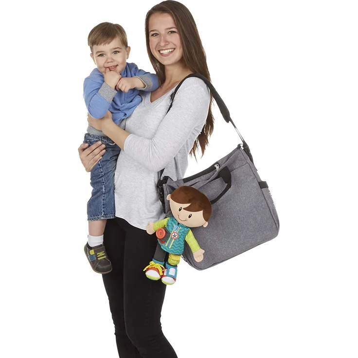 Playskool Classic Anziehspaß-Freunde (Junge), Activity Plüschpuppe für Kleinkinder ab 2 Jahren - Exklusiv bei Amazon – Bild 7