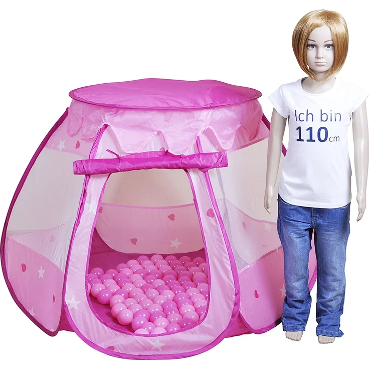 Knorrtoys 55325 - Spielzelt Bella inkl. 100 Spielbälle – Bild 6
