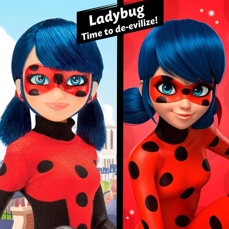Bandai - Miraculous - Puppe - Ladybug Time to de-evilize- 26 cm große Ankleidepuppe - P50006 – Bild 7