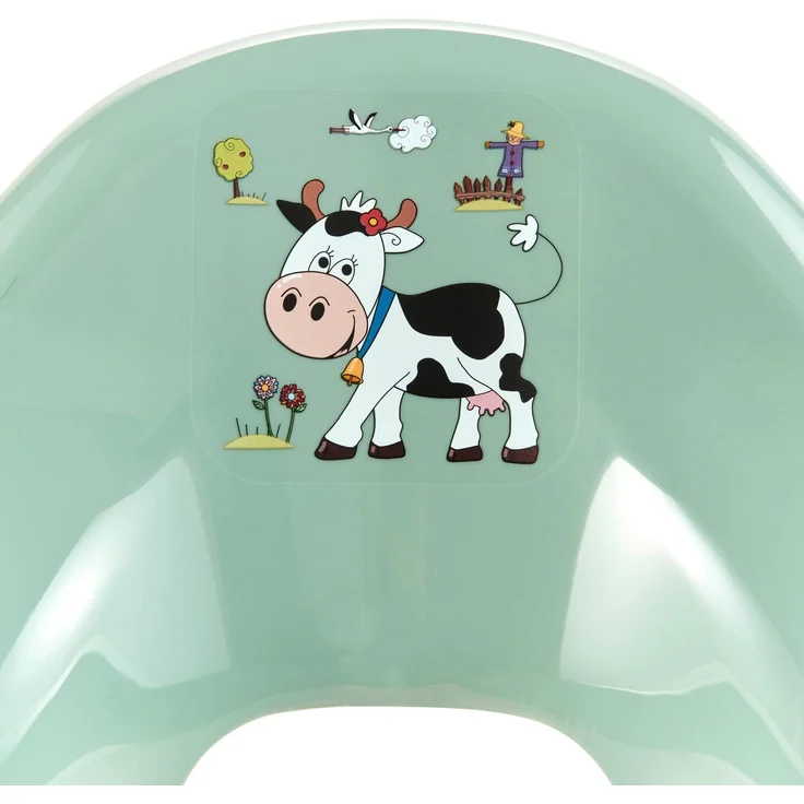 keeeper Funny Farm Kinder-Toilettensitz, Ab ca. 18 Monate bis ca. 4 Jahre, Anti-Rutsch-Funktion, Ewa, Nordic Green – Bild 4