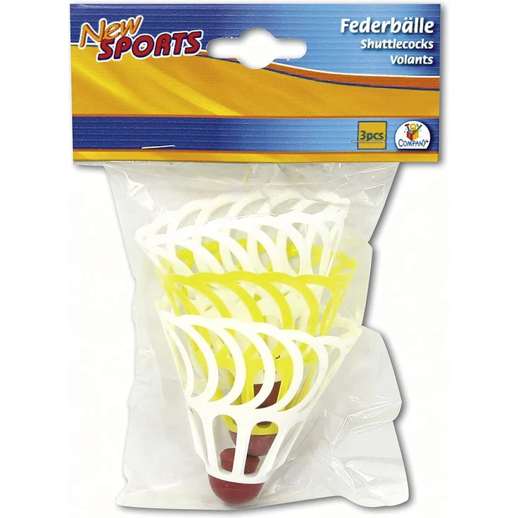New Sports Aerorecord-Federbälle, 3Stück