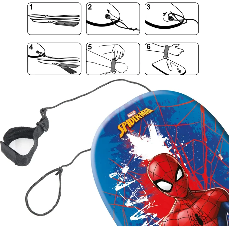 Spiderman-Bodyboard 84 cm (7781196) – Bild 3