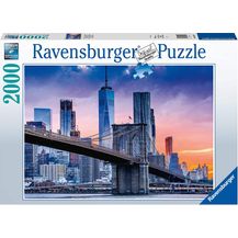 Image for Ravensburger Puzzle 2000 Teile Von Brooklyn nach Manhatten