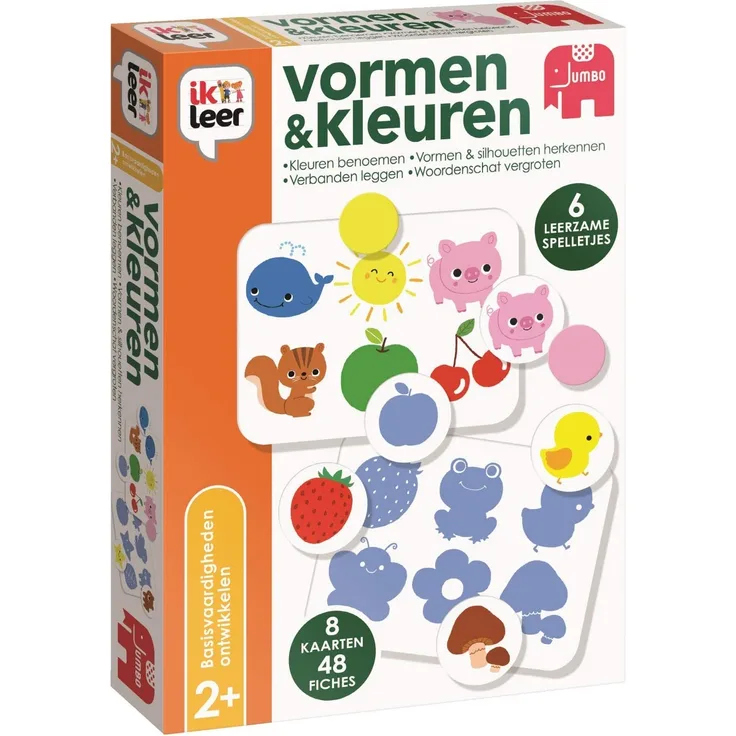 Jumbo 19569'Ich lerne Formen und Farben Spiel