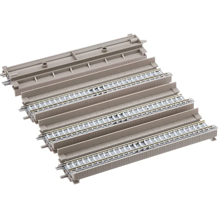 Tomytec 18216 4 Gleise, gerade, in Beton-Viaduktbettung, je 140 mm