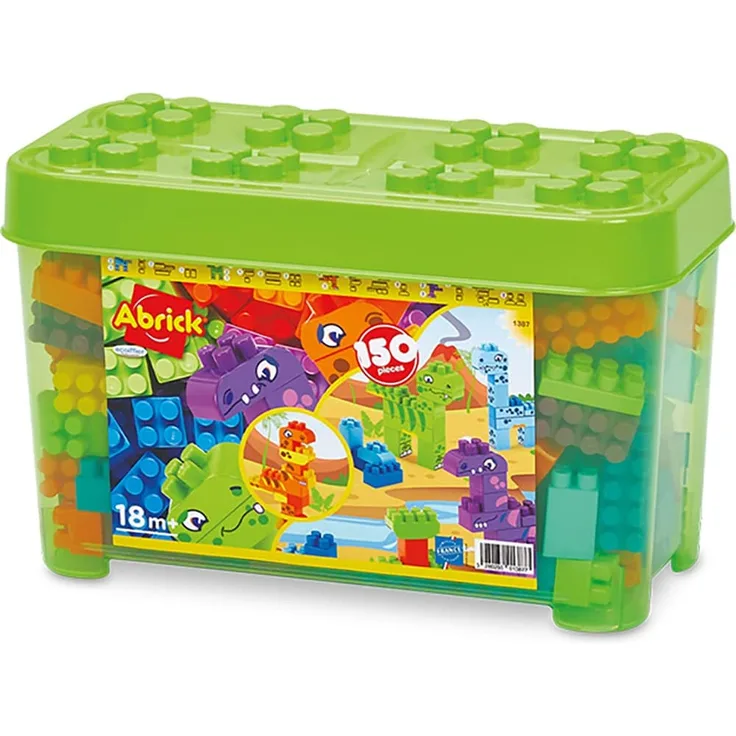 Abrick Dino Box mit 150 Bausteinen