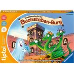 Ravensburger tiptoi 00124 Schatzsuche in der Buchstabenburg, Spiel für Kinder von 4-7 Jahren, für 1-4 Spieler
