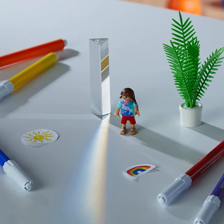 moses. PhänoMINT Prisma, Experimentierspielzeug für Kinder, Glas-Prisma zur Lichtbrechung in tolle Regenbogen-Farben - Preisvergleich – Bild 4