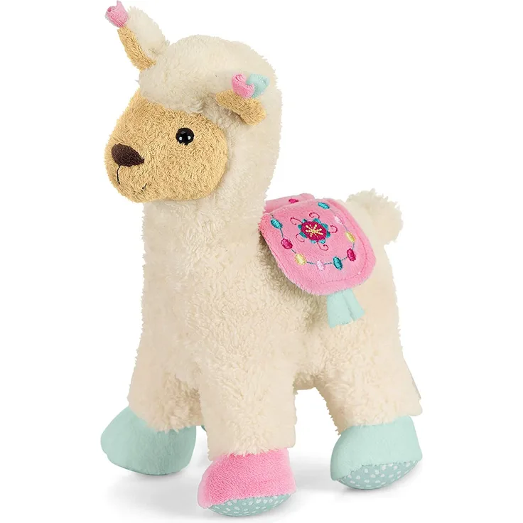 Sterntaler Spieltier Lama Lotte, Alter: Für Babys ab der Geburt, Weiß/Rosa