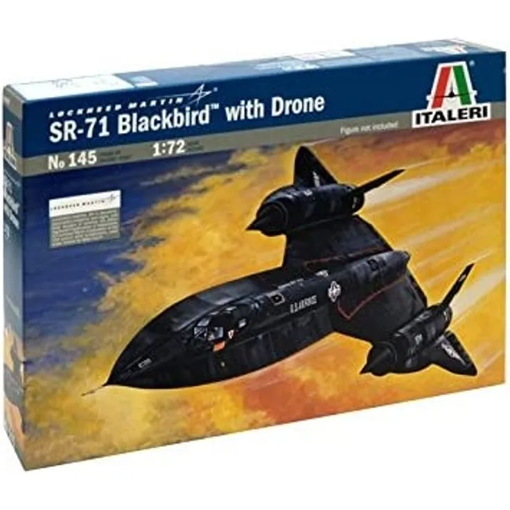 Italeri SR - 71 Blackbird Montagesatz 1:72 SR - 71 Blackbird Beide Geschlechter Kunststoff 1 Stück(e)