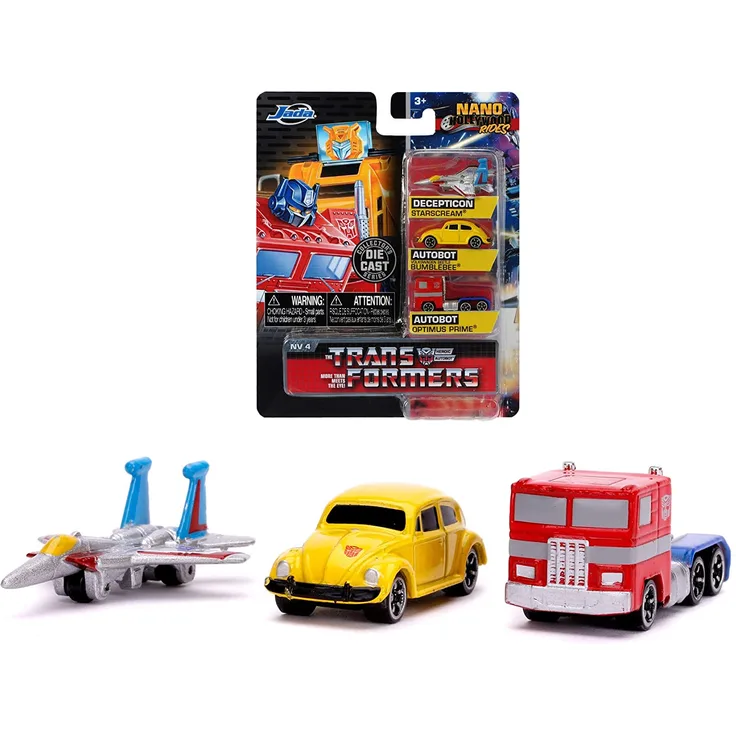 Marken u. Produkte 253111005 Transformers 3-Pack B Nano Cars