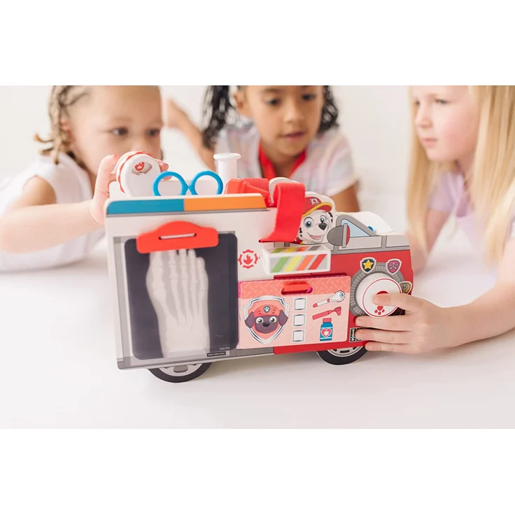 Melissa & Doug 33276 Paw Patrol Marshall's Rettungsbox aus Holz, Mehrfarbig - Preisvergleich – Bild 6