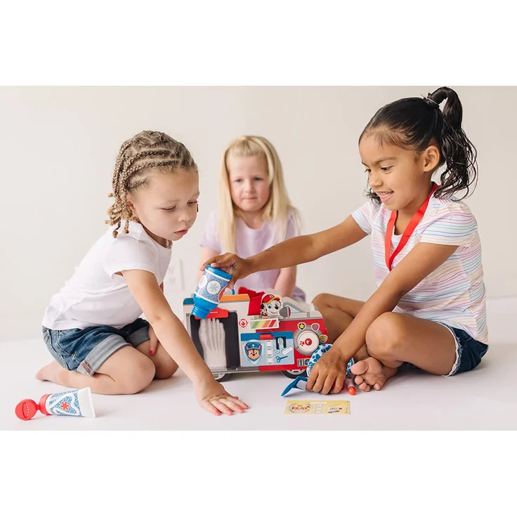 Melissa & Doug 33276 Paw Patrol Marshall's Rettungsbox aus Holz, Mehrfarbig - Preisvergleich – Bild 9