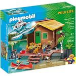 Playmobil Wildlife 9320 'Abenteuerurlaub an der Seehütte', 126 Teile, ab 4 Jahren