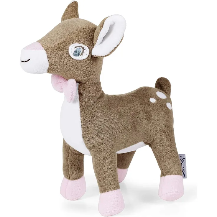 Sterntaler Spieltier Waldis Rosie, Integrierte Rassel, Alter: Für Babys ab der Geburt, 20 cm, Braun