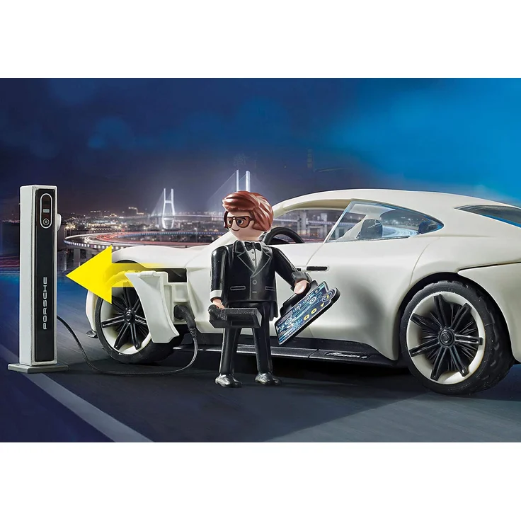 Playmobil:THE MOVIE 70078 Rex Dasher's Porsche Mission E, Ab 6 Jahren – Bild 4