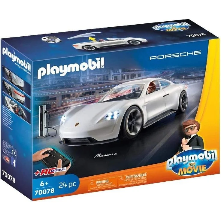 Playmobil:THE MOVIE 70078 Rex Dasher's Porsche Mission E, Ab 6 Jahren – Bild 1