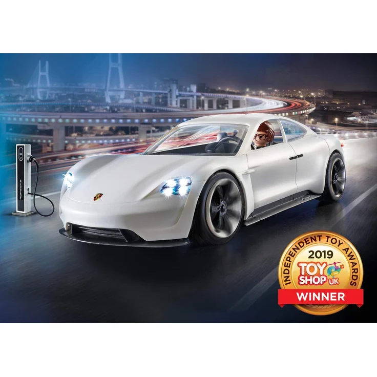 Playmobil:THE MOVIE 70078 Rex Dasher's Porsche Mission E, Ab 6 Jahren – Bild 3
