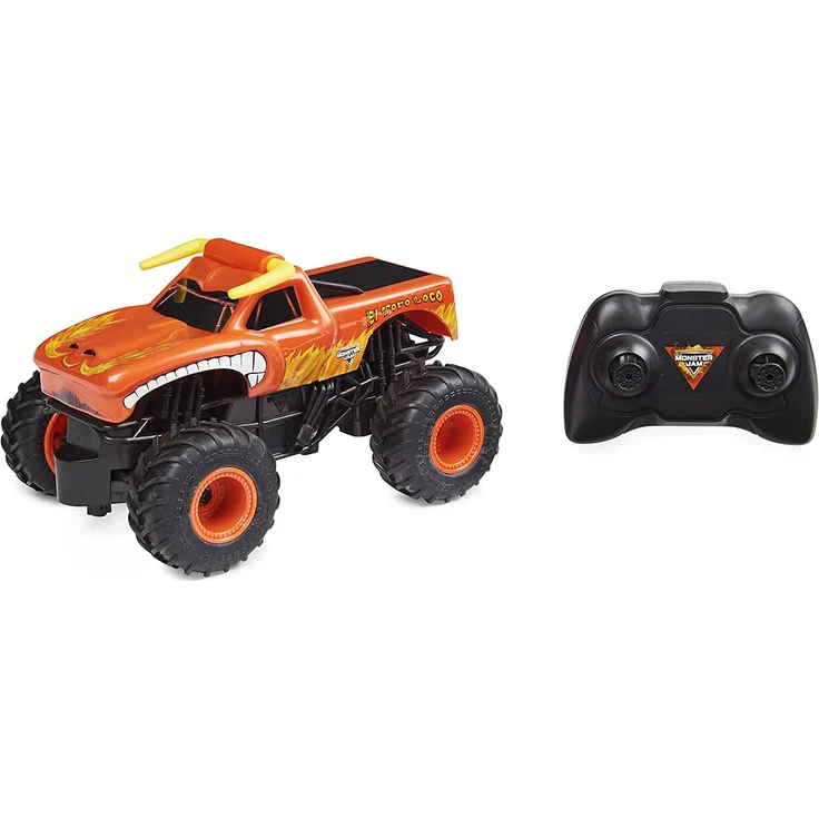 Monster Jam Offizieller EL Toro Loco Monstertruck mit Fernsteuerung, Maßstab 1:24, 2,4 GHz, ab 4 Jahren – Bild 5
