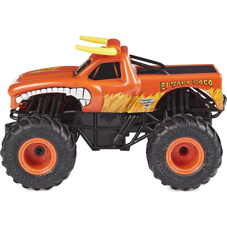 Monster Jam Offizieller EL Toro Loco Monstertruck mit Fernsteuerung, Maßstab 1:24, 2,4 GHz, ab 4 Jahren – Bild 4