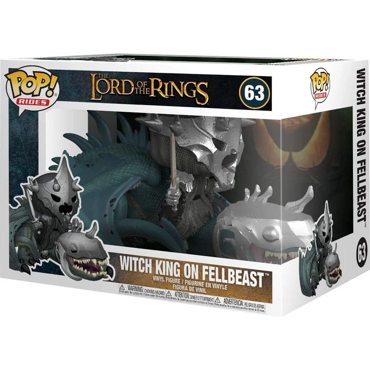 Herr der Ringe - Witch King auf Fell Beast Funko POP! Figur als Geschenkidee für Fans und Sammler – Bild 3