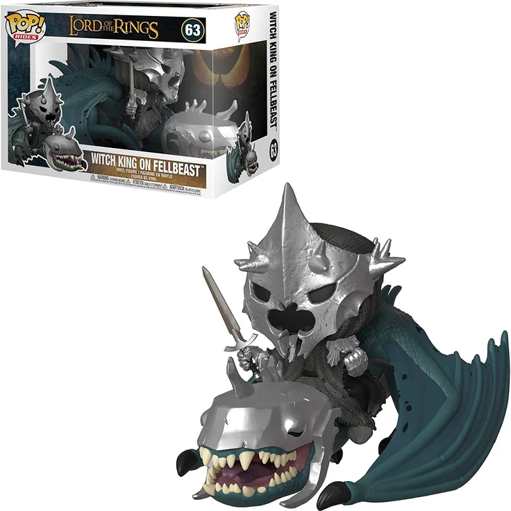 Herr der Ringe - Witch King auf Fell Beast Funko POP! Figur als Geschenkidee für Fans und Sammler – Bild 2